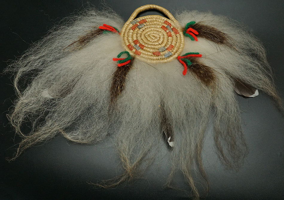 Alaskan Native Art Yup'ik Eskimo Woven Dance Fans