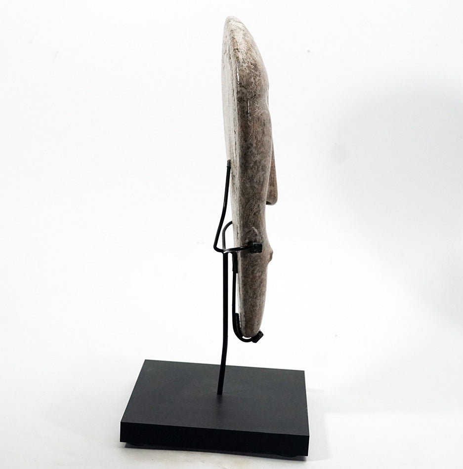 Inuit Sculpture David Ruben Piktouqun Blind Face