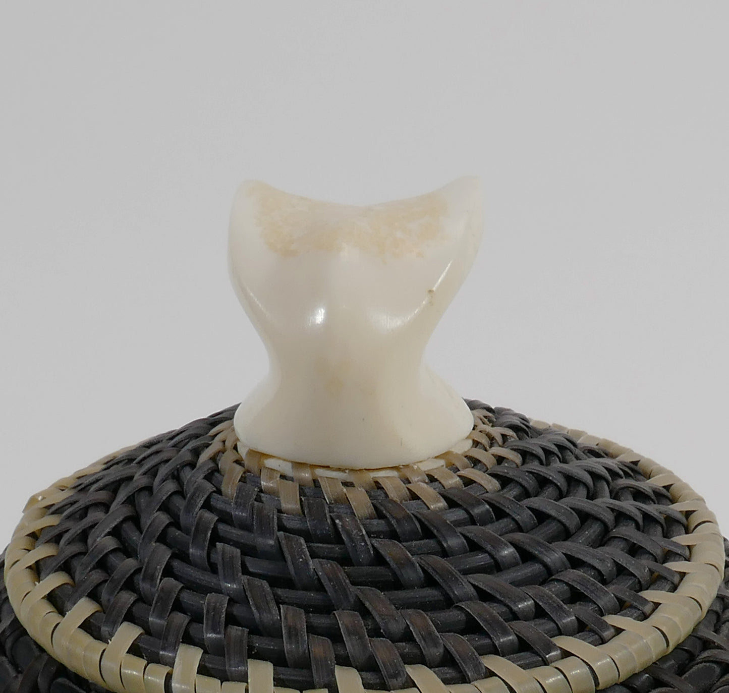 James Omnik Baleen Basket Inupiaq Inuit/Eskimo Art