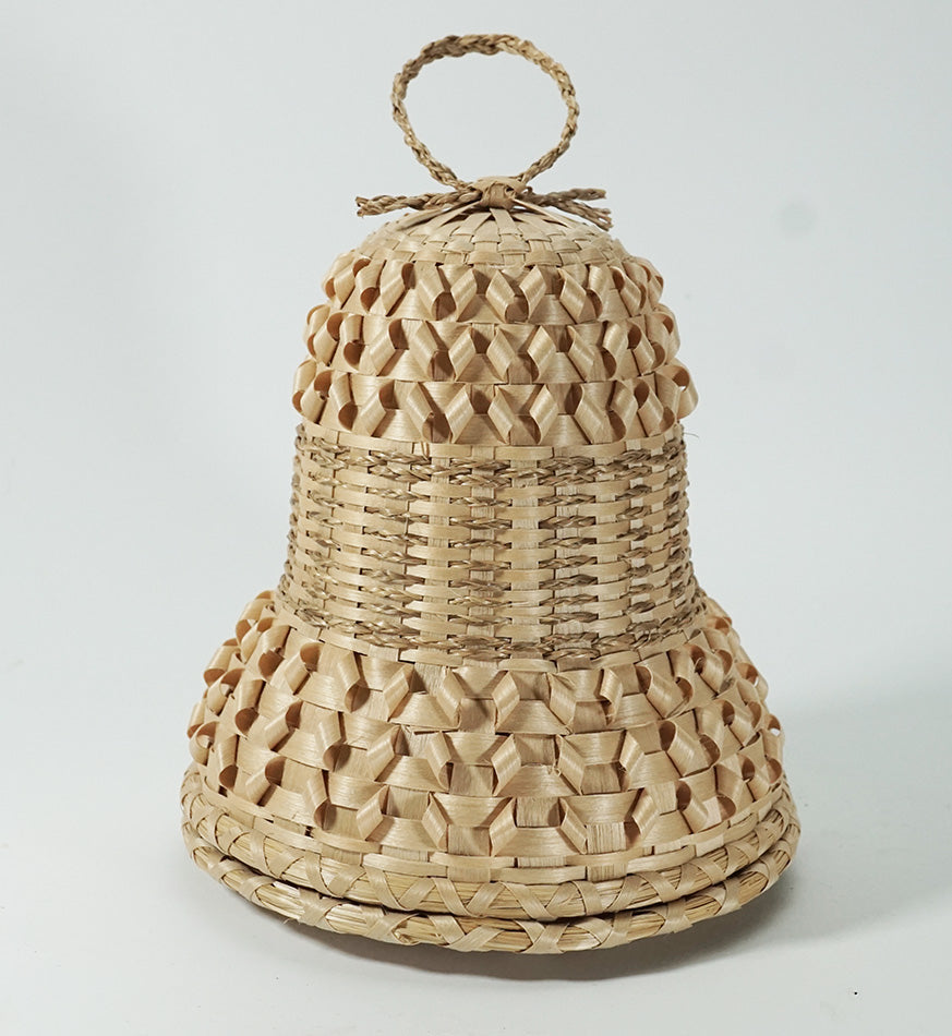 Kenny Keezer Passamaquoddy Bell Basket Wabanaki