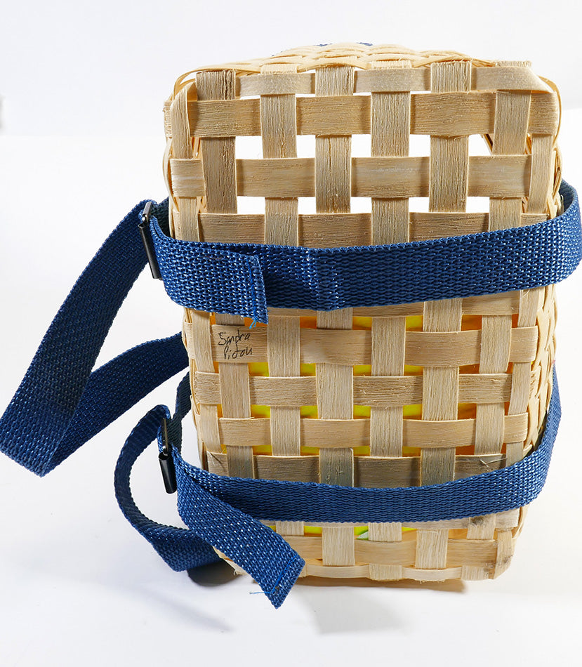 Wabanaki Baskets Mikmak Small Pack Basket Sandra Pictou