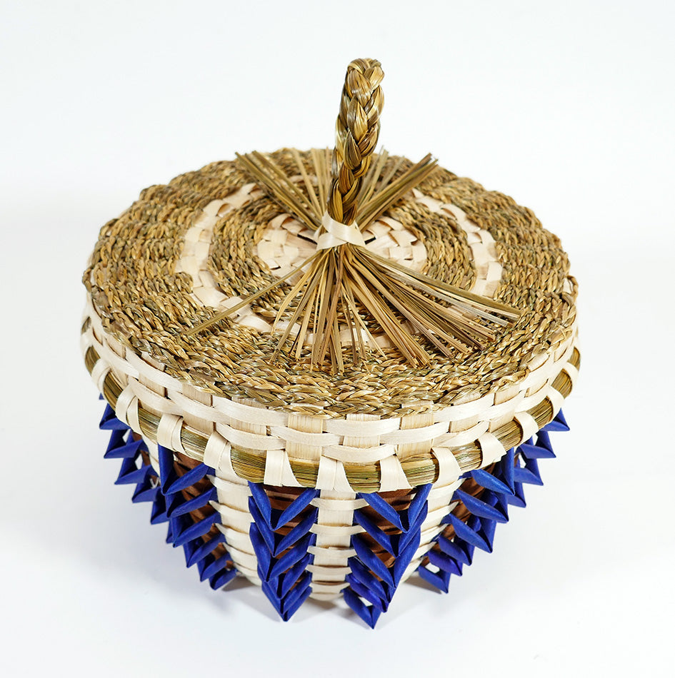 Frances Soctomah Passamaquoddy Basket Wabanaki