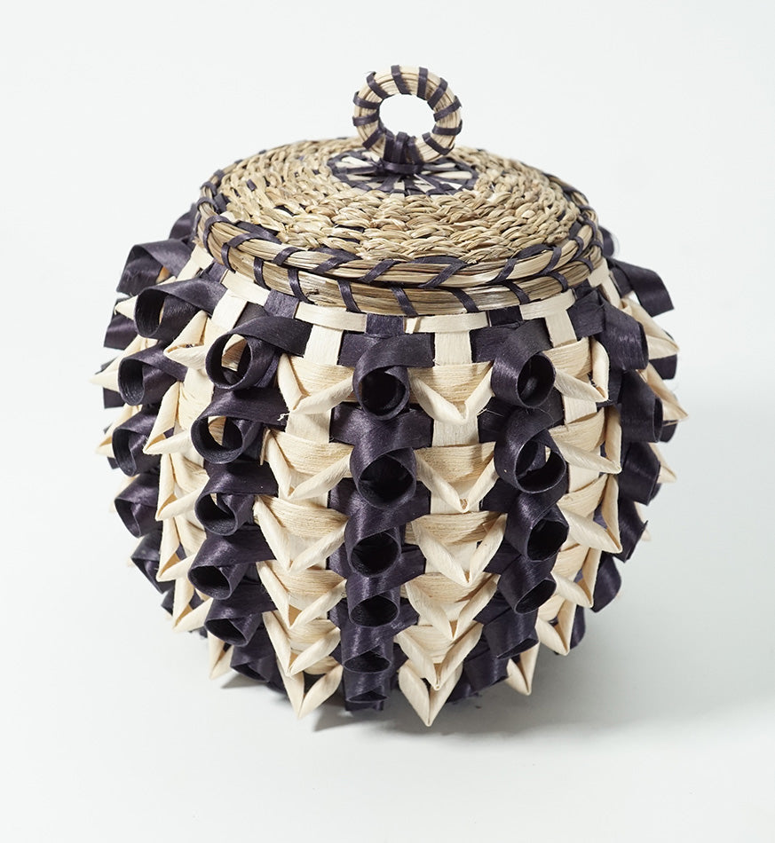 Penobscot Pam outdusis Cunningham Curl Basket Wabanaki