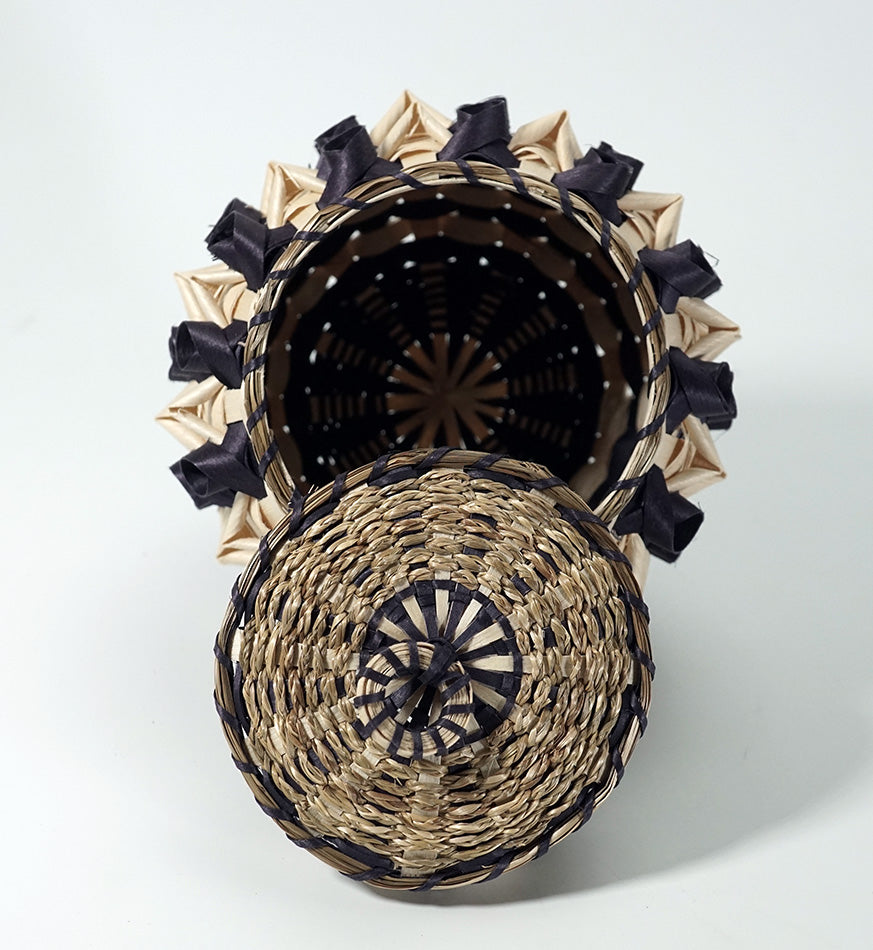 Penobscot Pam outdusis Cunningham Curl Basket Wabanaki
