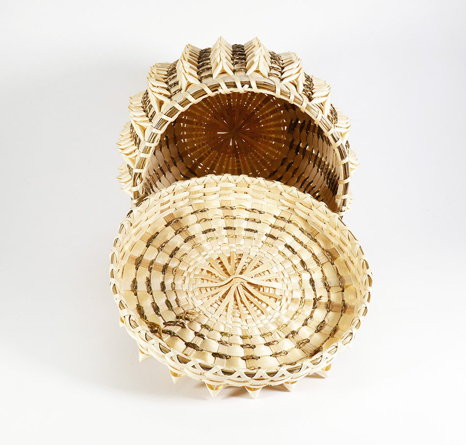 Point Basket Plus by Gal Frey Passamaquoddy Wabanaki