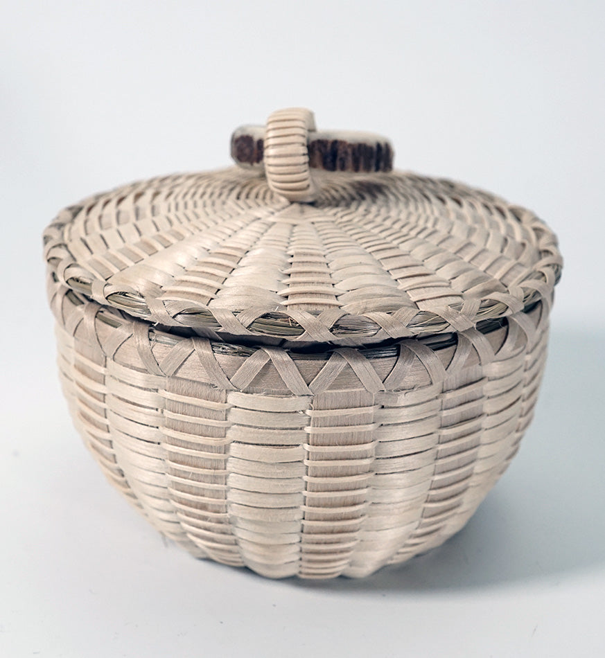Wabanaki Baskets Eric Otter Bacon Passamaquoddy Ash Sweetgrass