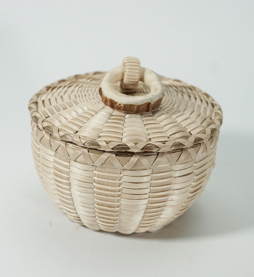 Wabanaki Baskets Eric Otter Bacon Passamaquoddy Ash Sweetgrass