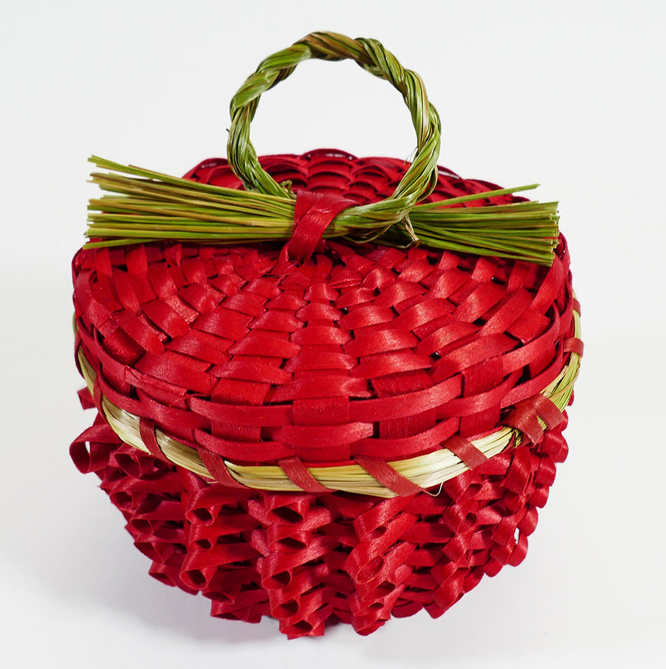 Wabanaki Pasamaquoddy Dolly Barnes Strawberry Basket