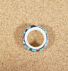 San Felipe Native American Jewelry Charlene Sanchez Reano Mosaic Shell Ring