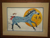 Lakota War Horse Ledger Painting by Joe Pulliam, Lakota