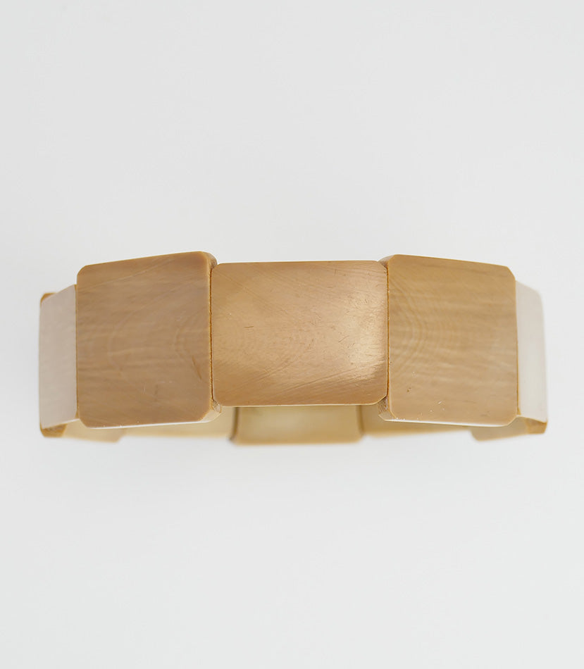 Native Alaskan A Olanna Fossil Ivory Walrus Tusk Bracelet