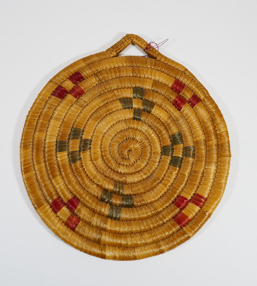 Alaskan Eskimo Inuit Bristol Bay Grass Plaque