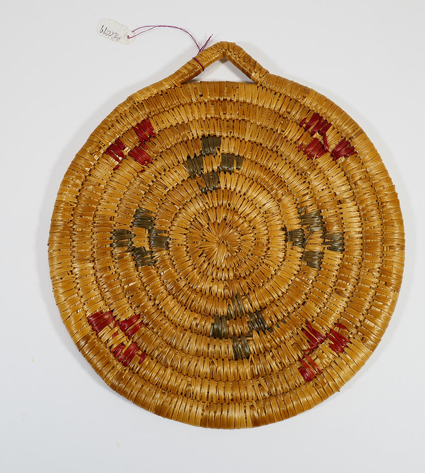 Alaskan Eskimo Inuit Bristol Bay Grass Plaque