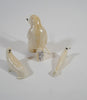 Alaskan Inuit/Eskimo Art Hunter with Two Seals Carved from Walrus Tusk