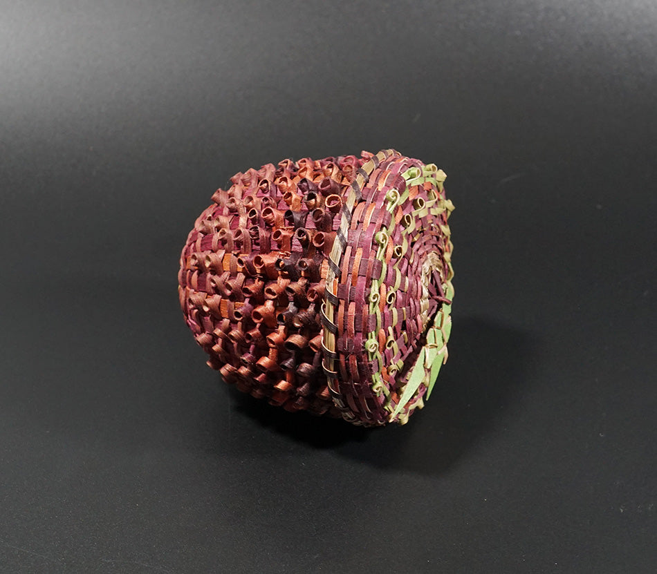 Amanda Ennis Maliseet Berry Basket Wabanaki Art