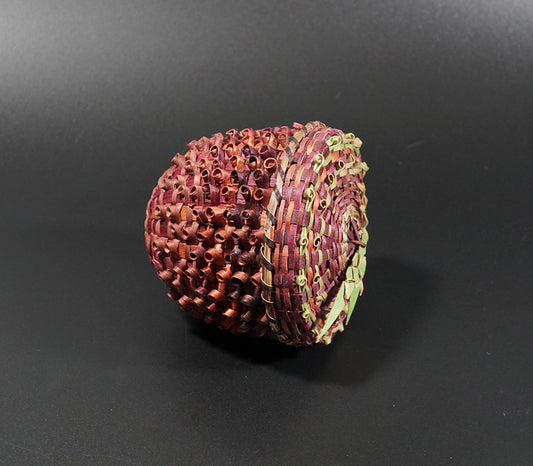 Amanda Ennis Maliseet Berry Basket Wabanaki Art