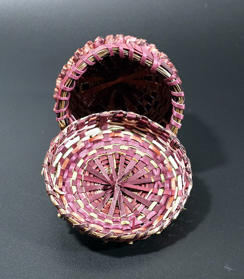 Amanda Ennis Maliseet Berry Basket Wabanaki Art