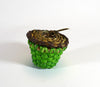 Wabanaki Art Amanda Ennis Maliseet Miniature Green/Brown Basket