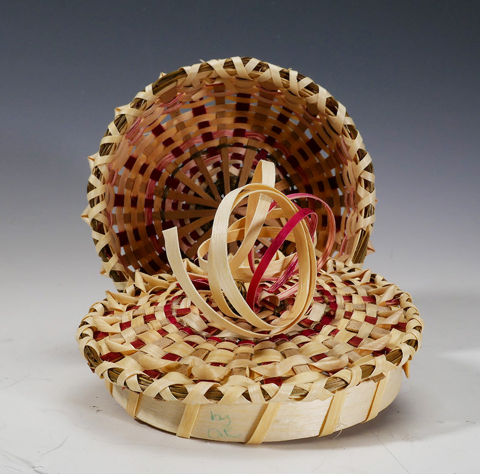 Wabanaki Amanda Ennis Maliseet Red Point Basket