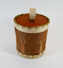 Maliseet Artist Aron Griffith Birch Bark Basket with Etched Flowers (Copy)