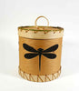 Maliseet Artist Aron Griffith Birch Bark Dragonflies Wabanaki Basket