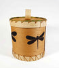 Maliseet Artist Aron Griffith Birch Bark Dragonflies Wabanaki Basket