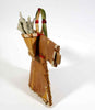 Maliseet Artist Aron Griffith Birch Bark Mother Earth Effigy Basket Bear Paw Wabanaki