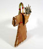 Maliseet Artist Aron Griffith Birch Bark Mother Earth Effigy Basket Bear Paw Wabanaki
