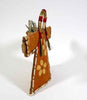 Maliseet Artist Aron Griffith Birch Bark Mother Earth Effigy Basket Floral Design Wabanaki