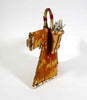 Maliseet Artist Aron Griffith Birch Bark Mother Earth Effigy Basket Floral Design Wabanaki