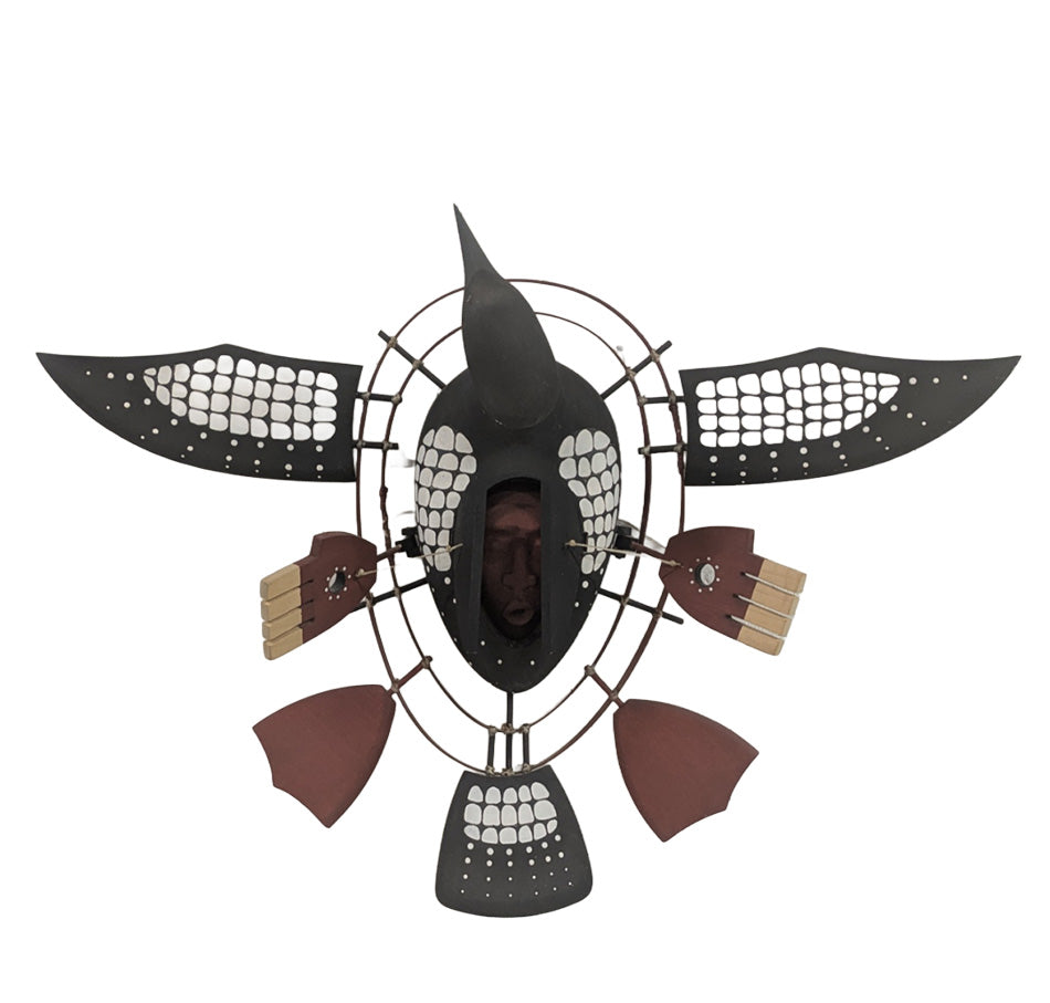 Ayap'run Jack Abraham Inuit/Eskimo Articulated Loon Mask
