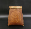Barry Dana Penobscot Covered Incised Birch Bark Basket