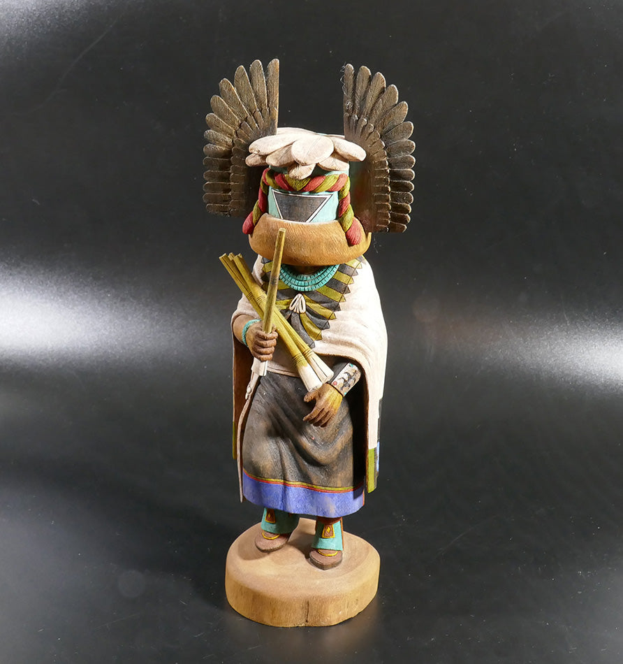 Brendon Kayquoptewa Hopi Crow Mother Kachina Doll