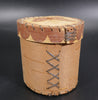 Butch Phillips Penobscot Birch Bark Basket Butterfly Etched