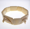 Carved Animal Alaskan Ivory Bracelet