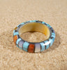San Felipe Native American Jewelry Charlene Sanchez Reano Mosaic Shell Ring