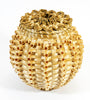 Clara Keezer Passamaquoddy Barrel Basket Wabanaki