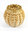 Clara Keezer Passamaquoddy Barrel Basket Wabanaki
