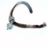 Cast Sterling Silver Navajo Bracelet Artist David Gaussoin (Picuris Pueblo)