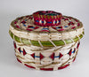 Debby Nicholas Passamaquoddy Sewing Basket Wabanaki