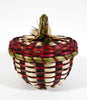 Pasamaquoddy Dolly Barnes Flower Basket Wabanaki