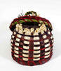 Pasamaquoddy Dolly Barnes Flower Basket Wabanaki