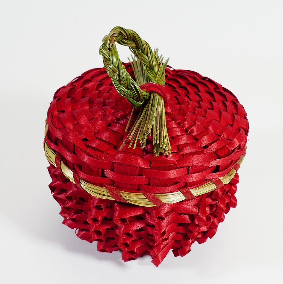 Wabanaki Pasamaquoddy Dolly Barnes Strawberry Basket