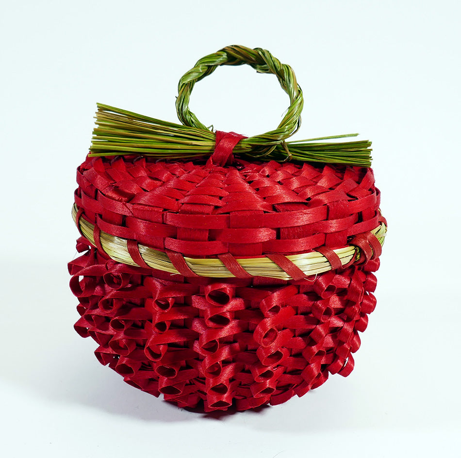 Wabanaki Pasamaquoddy Dolly Barnes Strawberry Basket