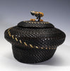 Alaskan Art Don Johnston Oval Baleen Basket