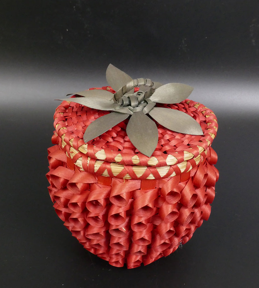 Wabanaki Baskets Strawberry Basket Doris Neptune