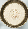 Eric Otter Bacon Passamaquoddy Ash Sweetgrass and Birch Bark Acorn Basket
