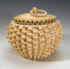 Eric Otter Bacon Passamaquoddy Ash Sweetgrass and Birch Bark Curl Basket