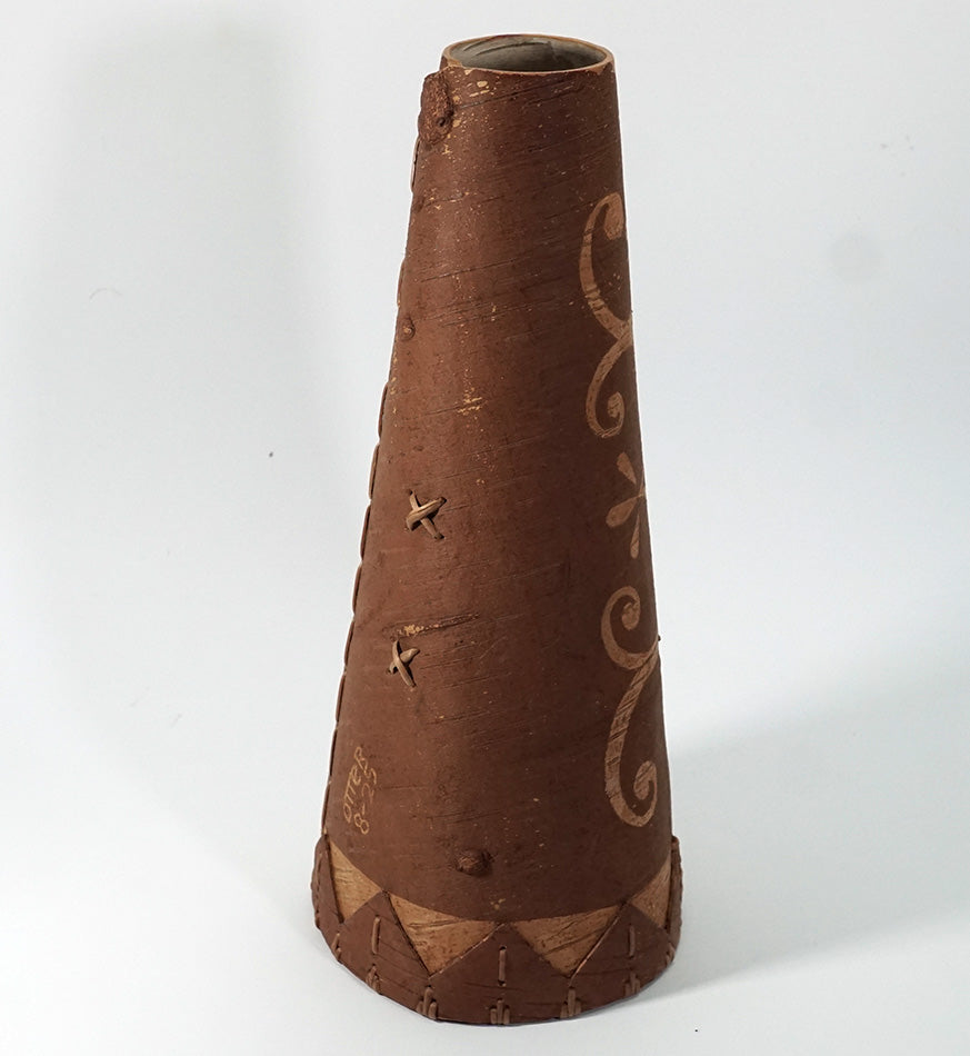 Eric Otter Bacon Passamaquoddy Birch Bark Moose Call Wabanaki