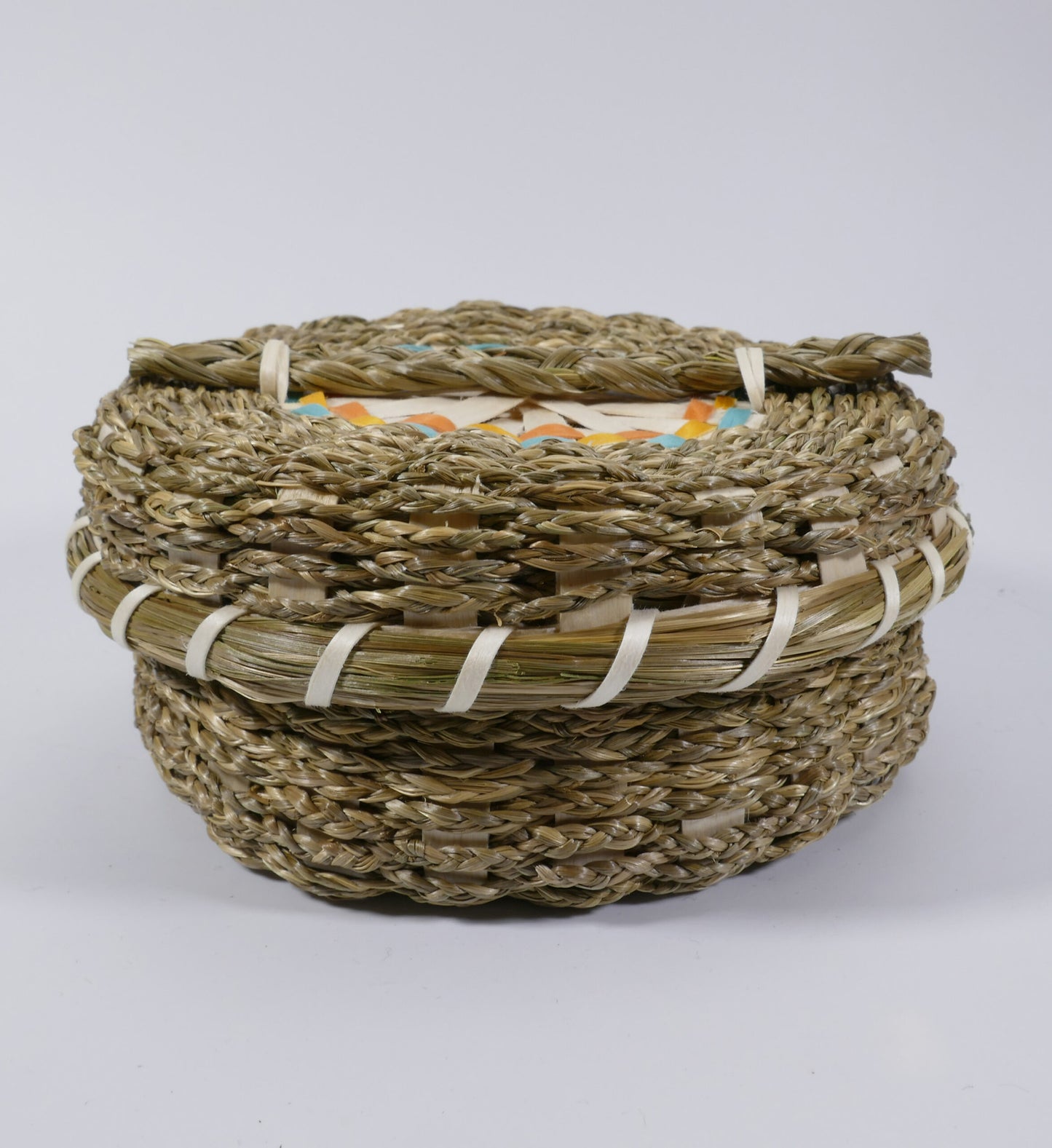 Wabanaki Baskets Penobscot Erica Menard Braided Sweetgrass 2